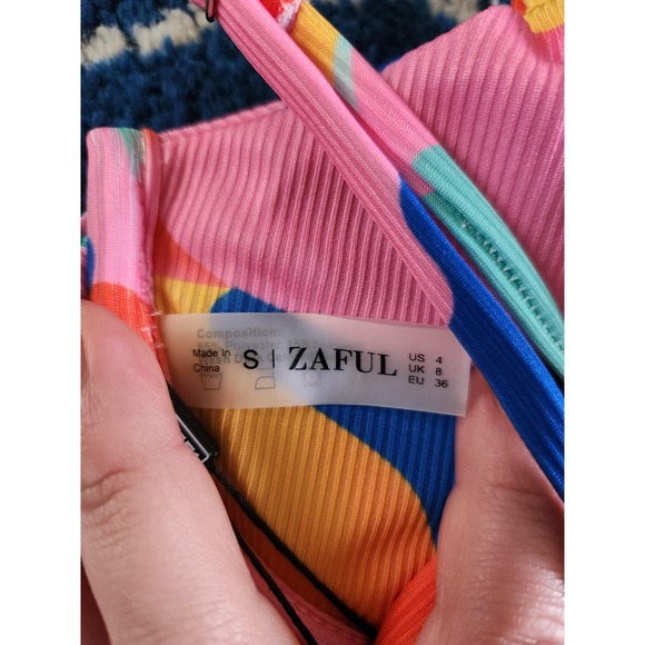 NWT Zaful Women's Retro Inspired Bikini Set S/M - Picture 5 of 5